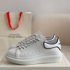 「#464」Alexander McQueen MQ white film tail Sneakers