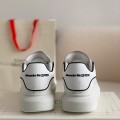 「#464」Alexander McQueen MQ white film tail Sneakers