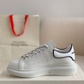 「#464」Alexander McQueen MQ white film tail Sneakers