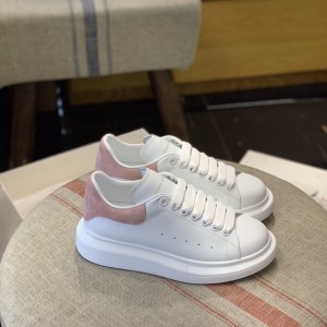 「#465」Alexander McQueen MQ pink velvet tail Sneakers