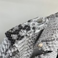 「#1857」Amiri Real python leather jacket