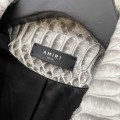 「#1857」Amiri Real python leather jacket