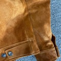 「#1859」Tom ford Suede sheepskin gentleman's jacket