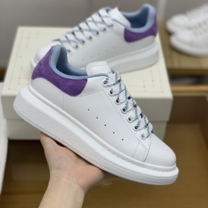 「#473」Alexander McQueen MQ double-deck Purple tail Sneakers