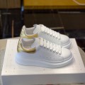 「#474」Alexander McQueen MQ Gold cowhide tail Sneakers