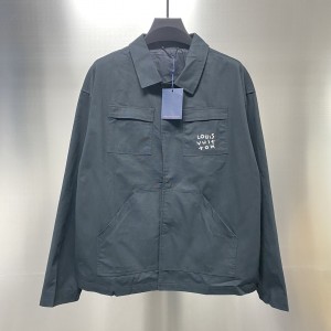 「#1869」Louis Vuitton spread technical jacket shirt