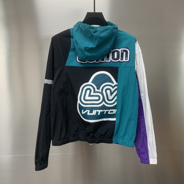 Louis Vuitton windproof paneled jacket