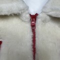 「#1880」Louis Vuitton Multi-pocket plush leather jacket