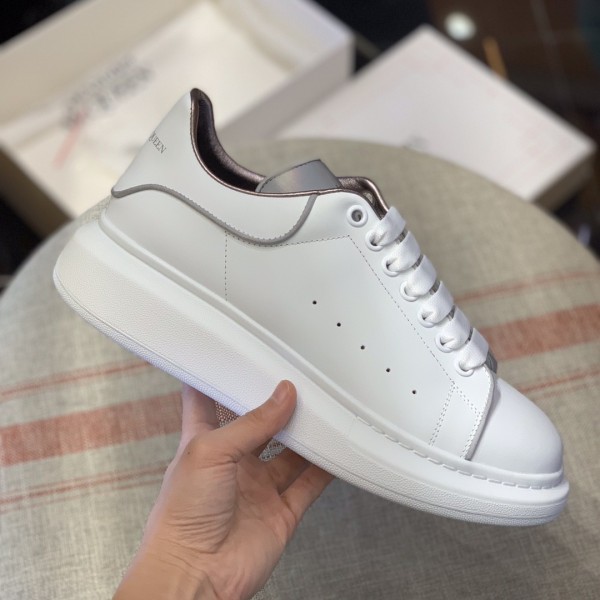 「#477」Alexander McQueen MQ White fluorescence tail Sneakers