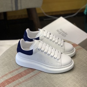 「#480」Alexander McQueen MQ Dark blue velvet tail Sneakers