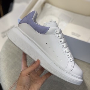 「#481」Alexander McQueen MQ Light blue velvet tail Sneakers