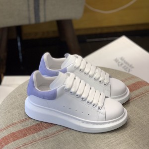 「#481」Alexander McQueen MQ Light blue velvet tail Sneakers