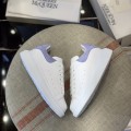 「#481」Alexander McQueen MQ Light blue velvet tail Sneakers