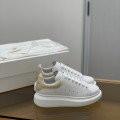 「#482」Alexander McQueen MQ Apricot bead Stone grain tail Sneakers