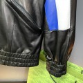 「#1908」Balenciaga 2023 Hooded Leather Jacket