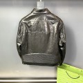 「#1910」Balenciaga Paris catwalk style biker leather jacket