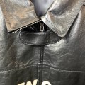 「#1910」Balenciaga Paris catwalk style biker leather jacket
