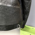 「#1910」Balenciaga Paris catwalk style biker leather jacket