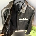 「#1910」Balenciaga Paris catwalk style biker leather jacket