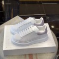 「#485」Alexander McQueen MQ Light gray velvet tail Sneakers