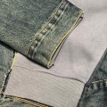 「#1914」Balenciaga hooded denim jacket