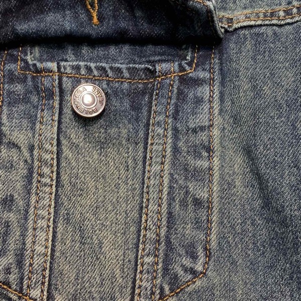 Balenciaga hooded denim jacket