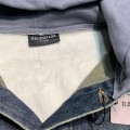 「#1914」Balenciaga hooded denim jacket