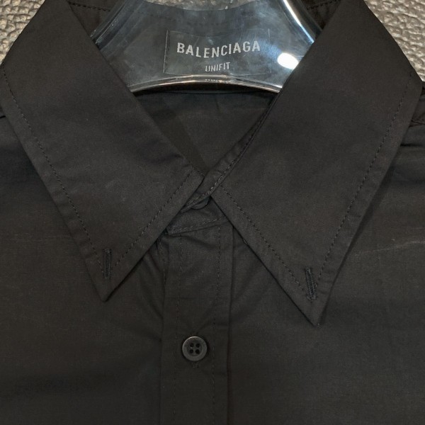 Balenciaga Oversized back tape printed logo long sleeves