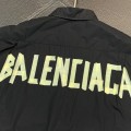 「#1915」Balenciaga Oversized back tape printed logo long sleeves