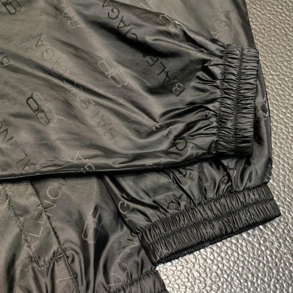Balenciaga  hooded stand collar jacket