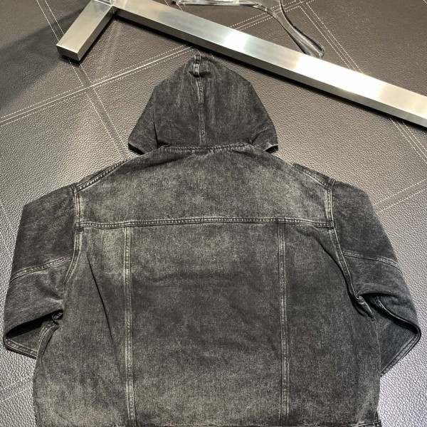 Balenciaga  hooded stand collar jacket