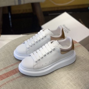 「#493」Alexander McQueen MQ rose gold tail Sneakers
