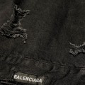 「#1925」Balenciaga  ripped denim jacket
