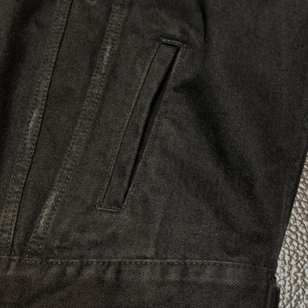 Balenciaga  ripped denim jacket