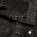 「#1925」Balenciaga  ripped denim jacket