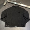 「#1925」Balenciaga  ripped denim jacket