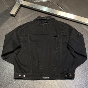 「#1925」Balenciaga  ripped denim jacket