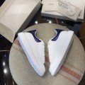 「#494」Alexander McQueen MQ plating blue velvet tail Sneakers