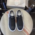 「#497」Alexander McQueen MQ Black Cross nail tail Sneakers