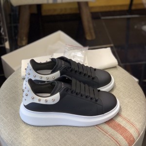 「#498」Alexander McQueen MQ Black Point tail Sneakers