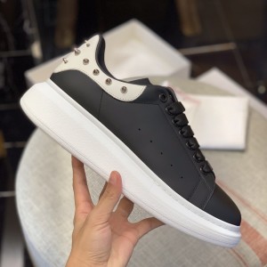 「#498」Alexander McQueen MQ Black Point tail Sneakers