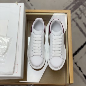 「#501」Alexander McQueen MQ Purple bead Stone graintail Sneakers