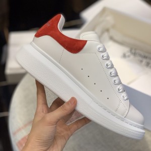 「#503」Alexander McQueen MQ Red velvet tail Sneakers