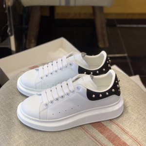 「#504」Alexander McQueen MQ White Point tail Sneakers