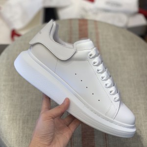 「#505」Alexander McQueen MQ White Tricolor tail Sneakers