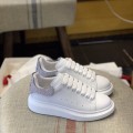 「#505」Alexander McQueen MQ White Tricolor tail Sneakers