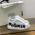 「#509」Alexander McQueen MQ 3D white letter Sneakers