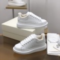 「#520」Alexander McQueen MQ White velvet Lining Sneakers