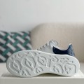 「#521」Alexander McQueen MQ Jelly Dark Blue Tail Sneakers