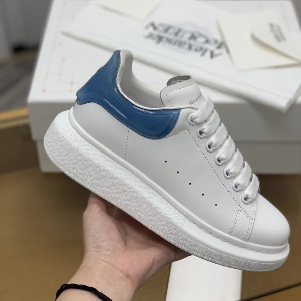 「#524」Alexander McQueen MQ Jelly Lake Blue Tail Sneakers